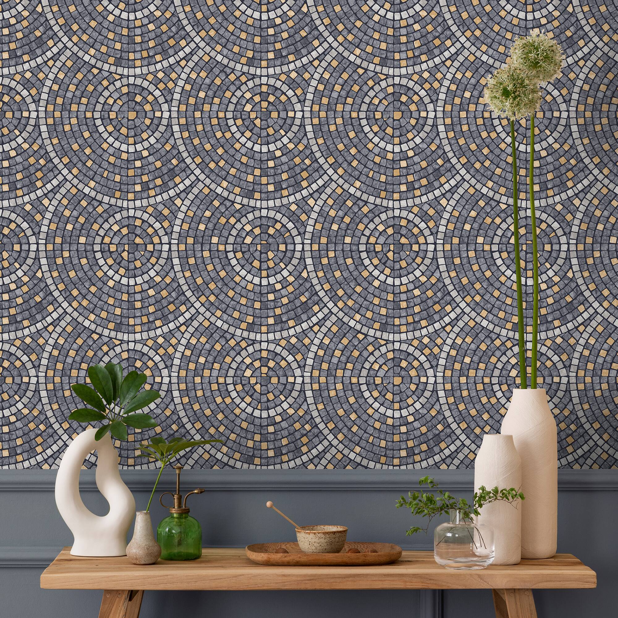 Designs Direct Mosaic Mirage Wallpaper